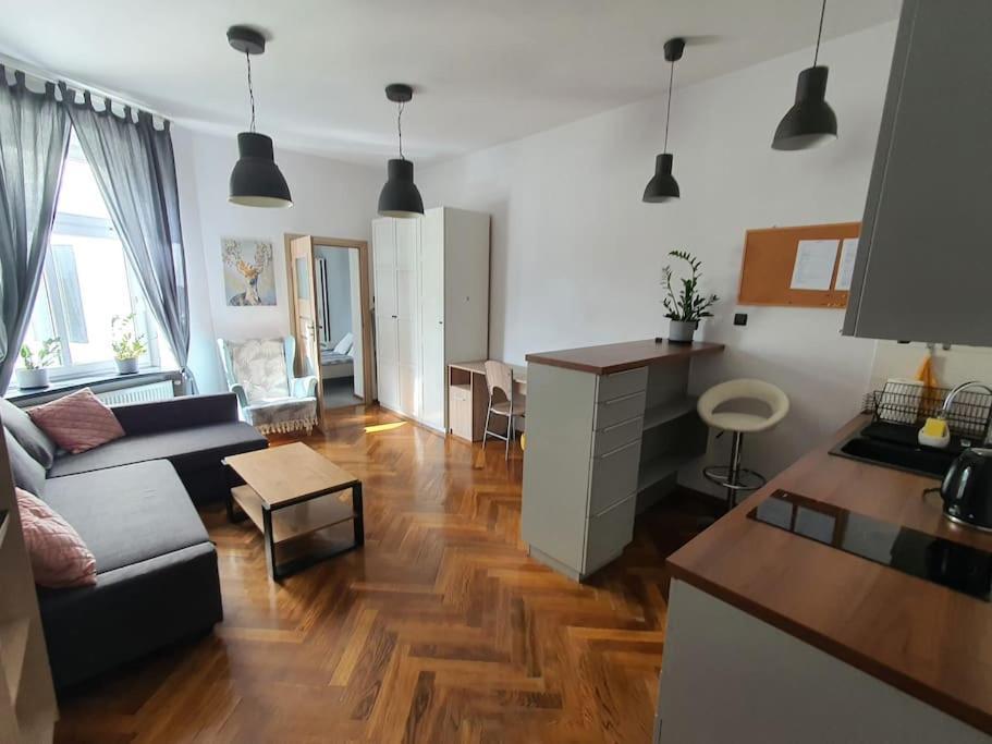 Apartament Przy Szkole Filmowej, Darmowy Parking Лодзь Экстерьер фото